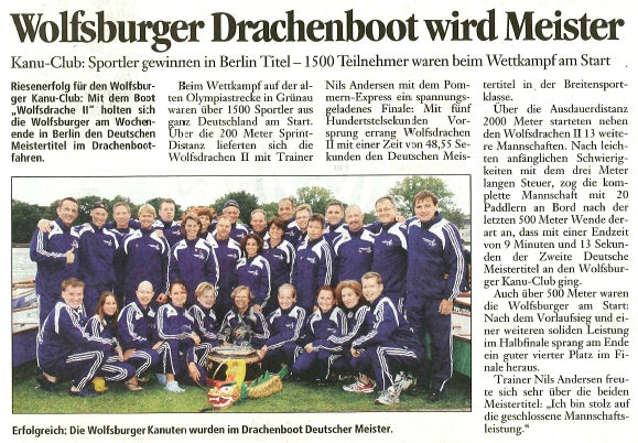 Wolfsdrachen 2 Deutscher Meister