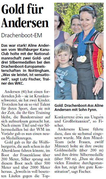 Drachenboot EM 2012