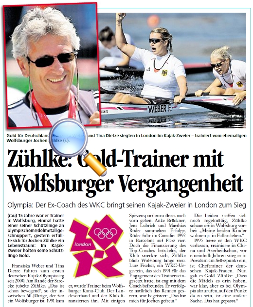 Gold-Trainer Jochen Zühlke