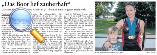 Drachenboot EM 2012