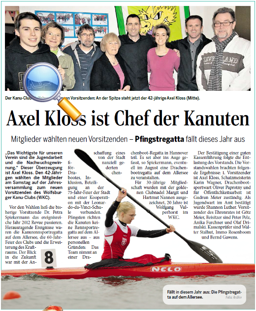 Jahreshauptversammlung 2013