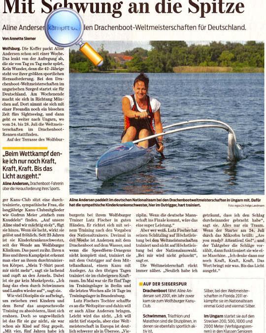 Drachenboot-Weltmeisterschaft mit WKC Beteiligung