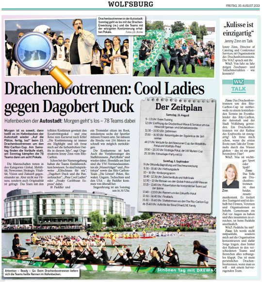 RCC 2013 – Morgen geht`s los
