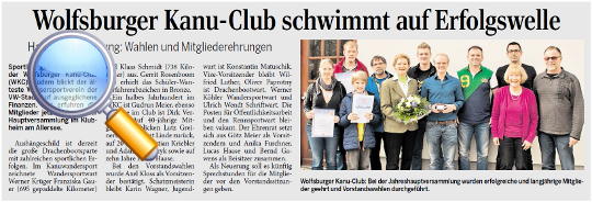 Jahreshauptversammlung 2015