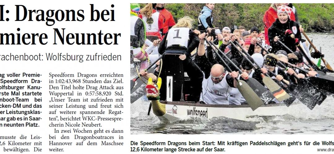 Drachenboot DM Langstrecke in Saarbrücken