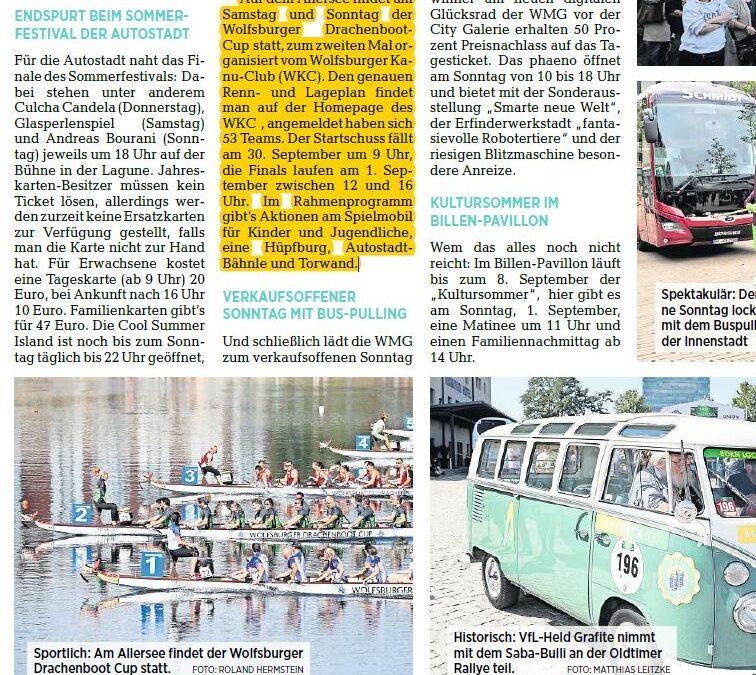 WDC: Megawochenende in Wolfsburg