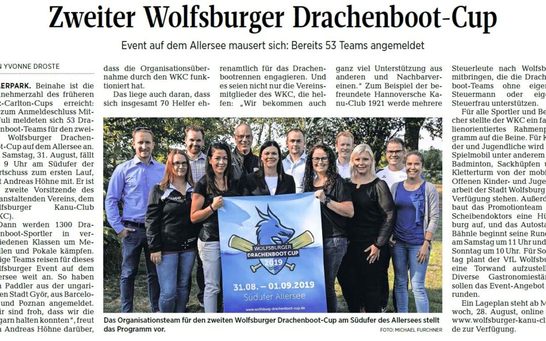 WDC: Orgateam und viele ehrenamtliche Helfer auf der Zielgraden