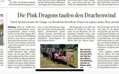 Die Pink Dragons taufen den Drachenwind